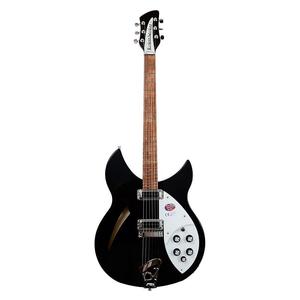 Электрогитара Rickenbacker 330 Thinline Semi-Hollow Electric Guitar - Jetglo
