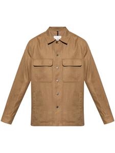 Куртка-рубашка Callaqui Moncler, коричневый
