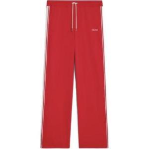 Повседневные брюки мужские красные Celine, красный