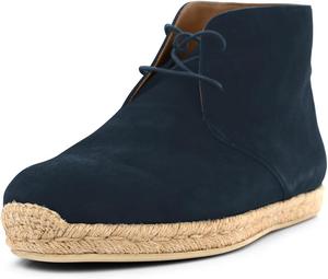 Женские классические ботильоны YDN с круглым закрытым носком, плетеной платформой, каблуком, шнуровкой, повседневные для работы и прогулок, размеры 4-16 US, Dark Blue