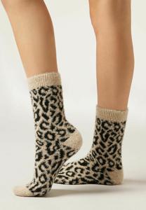 Носки Calzedonia ANIMAL PRINT , Print/Off-White