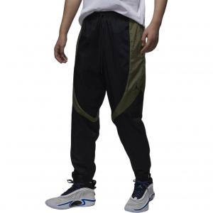 Спортивные брюки Jordan Мужские Черные/Оливковый Зеленый Средний/Черные