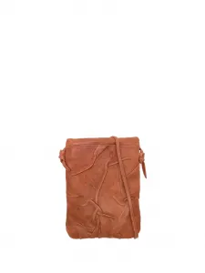 Кожаная сумка через плечо Paloma с узлом SOMMET, коричневый