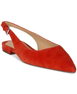 Женские балетки Londyn с ремешком на пятке Lauren Ralph Lauren, красный
