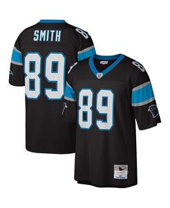 Мужская футболка Steve Smith Black Carolina Panthers 2003 Legacy Replica Mitchell & Ness, черный