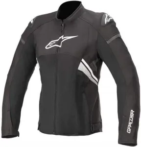 Мотоциклетная куртка Alpinestars Unisex Stella T-gp Plus R V3 Air для женщин, защита от дождя, black / white