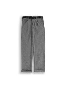 Coccodrillo Элегантные брюки с поясом серого цвета