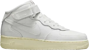 Кроссовки Nike Wmns Air Force 1 '07 Mid 'White Canvas', белый