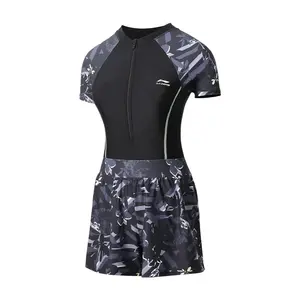 LINING Купальник для плавания polyamide, elastane, polyester для отдыха на море и в бассейне women's black