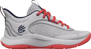 Кроссовки Under Armour Curry 3Z6 GS Mod Grey, серый