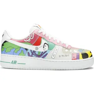 Кроссовки Nike Ruohan Wang x Air Force 1 Low, многоцветный