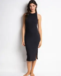 Хлопковый модальный платье Kate Passionata, черный