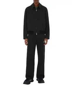 Куртка-Харрингтон из габардина Burberry, черный