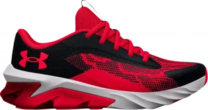 Кроссовки Under Armour Charged Scramjet 4 GS Black Red, красный