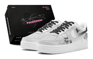 Nike Air Force 1 Air Force 1, Gray Bear, модные, веселые универсальные low top скейтборд обувь unisex черный серый