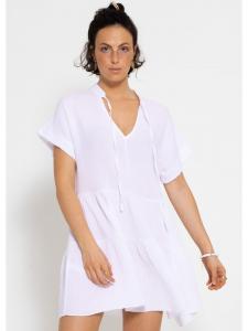 Короткое платье SASSYCLASSY Musselin, белый