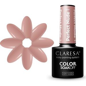 Идеальный нюдовый гибридный лак для ногтей 1 Claresa