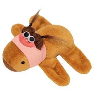 Мягкая игрушка капибара на запястье кукла плюш высота 26см Fat Fat Dragon