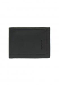 Кошелек Piquadro WITH COIN POCKET AND RFID PROTECTION, Nero/Black