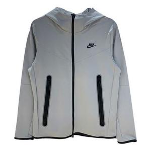 Куртка hooded breathable windproof jacket silver Nike, серебряный