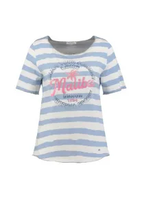 Футболка key largo wt malibu с круглым принтом Key Largo, Light Blue