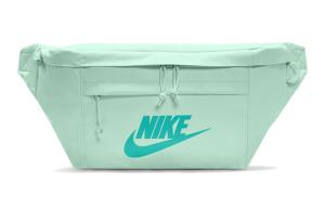 Nike Полиэстеровый наплечный рюкзак через плечо с одной лямкой унисекс мятно-зеленый