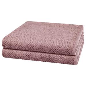 Набор из 2 банных полотенец Pure Cawö, красный