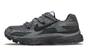 Амортизирующие износостойкие низкие кроссовки для бега мужские Nike, серо-зеленый