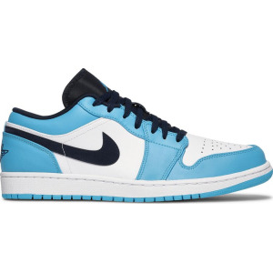 Кроссовки Air Jordan 1 Low UNC, синий