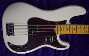 Fender AM Pro II Precision, олимпийский белый/клен American Professional 2 P-Bass