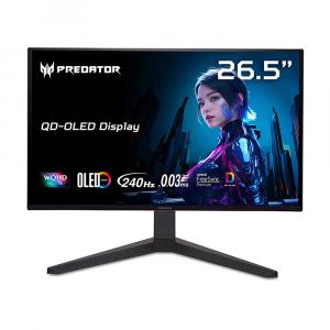 Игровой монитор Acer Predator X27U W1, 26.5″, 2560×1440, 240 Гц, QD-OLED, чёрный