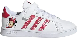 Кроссовки Adidas Disney x Grand Court J, белый