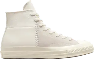 Кроссовки Converse Chuck 70 Crafted Mixed Material High Egret, кремовый