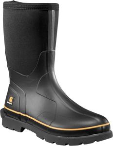 Carhartt мужские водонепроницаемые резиновые ботинки Mudrunner Soft Toe, 10 дюймов, Black