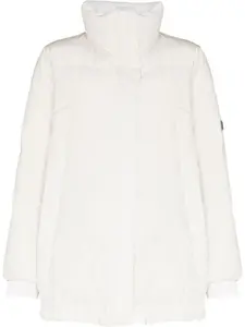 Пуховик со стразами Brunello Cucinelli, бежевый