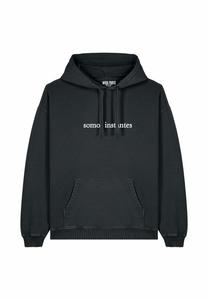 Толстовка SOMOS INSTANTES EMBROIDERY UNISEX VINTAGE - Hoodie Mira Paris, цвет Black Denim