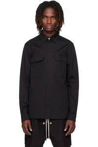 Верхняя рубашка храма Rick Owens, черный