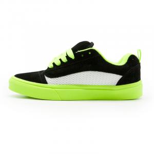 Кроссовки SUPSTORM Skateboarding Shoes Unisex Low-top, черный/зеленый