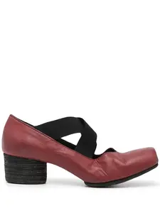 Балетки на каблуке Uma Wang, красный