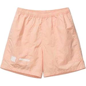 Шорты с логотипом в технике тай-дай UNDEFEATED, красный