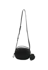 Сумка через плечо Natalie с небольшой сумочкой-подвеской HARPA, черный