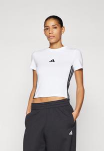 Спортивная футболка Adidas Sportswear W 3S SJ T, White/Black/White