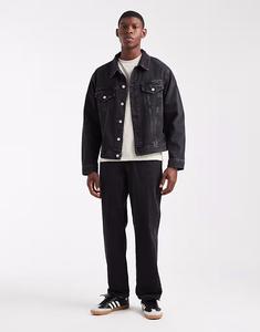 Прямые джинсы Coord черного цвета Asos Design