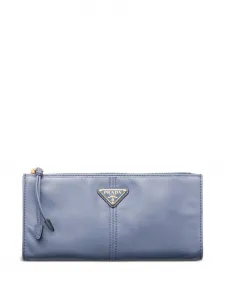 Кошелек на молнии Prada, синий