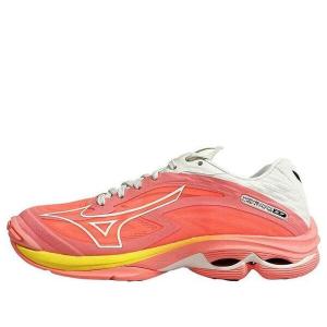 Кроссовки wave lightning z7 'silver cloud orange' Mizuno, серебряный