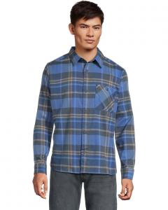 Мужская футболка с длинным рукавом Mountain Hardwear Voyager One, Moon Blue Amsterdam Plaid