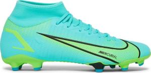Бутсы Nike Mercurial Superfly 8 Academy MG 'Dynamic Turquoise Lime Glow', синий