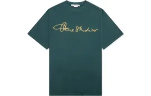 Acne Studios Футболка мужская зеленая