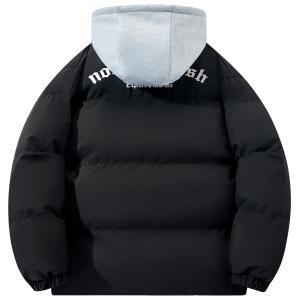 NOME Пуховик Unisex, Black (Mock Two-Piece)