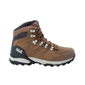 Треккинговые ботинки Jack Wolfskin Refugio Texapore Mid, коричневый